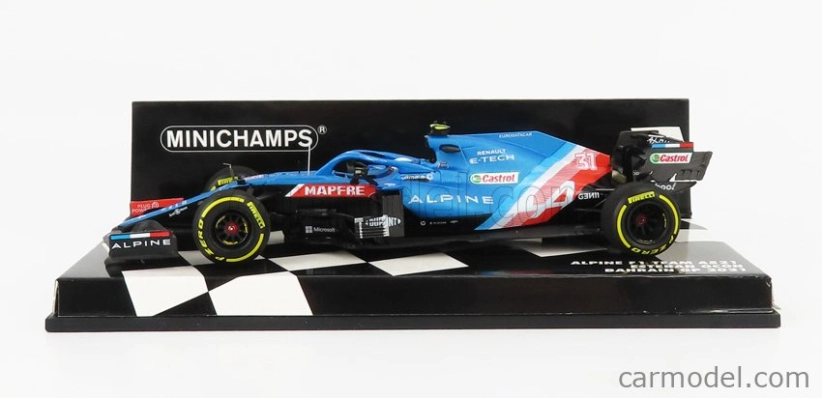 Minichamps Renault F1 A521 Renault E-tech 20b Team Alpine N 31 1:43