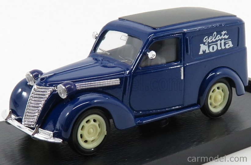 Brumm Fiat 1100 E Van Gelati Motta 1950 1:43 Blue