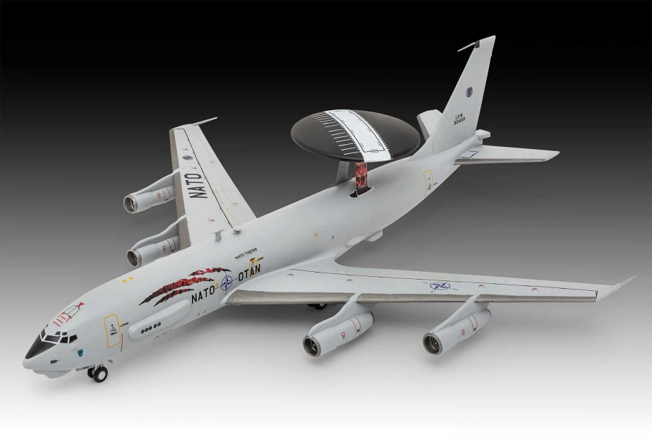 Plastic ModelKit lietadlo 03794 - Boeing E-3A (1:144)
