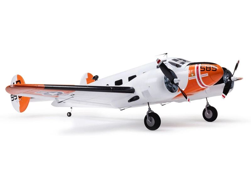 E-flite Beechcraft D18/RC-45J 1.5m BNF Basic AS3X+ SAFE Select