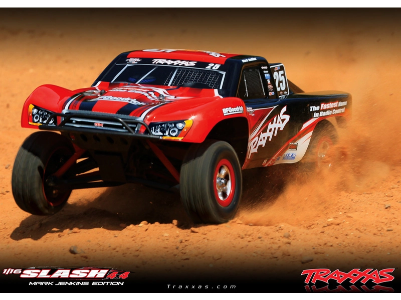 RC auto Traxxas Slash 1:16 RTR, Mark Jenkins