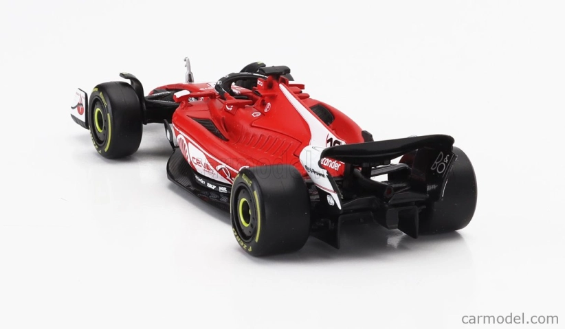 Bburago Ferrari F1 Sf-23 Team Scuderia Ferrari N 16 2nd Las Vegas Usa Gp 2023 Charles Leclerc 1:43 červená biela čierna