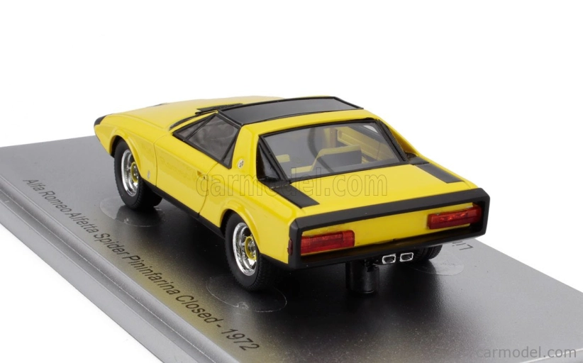 Kess-model Alfa romeo Alfetta Spider Pininfarina Closed 1972 1:43 Yellow