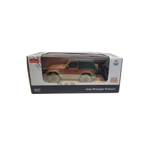 RC auto Jeep Wrangler Rubicon, červené