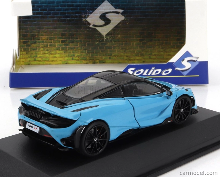 Solido Mclaren 765lt V8 Biturbo 2020 1:43 Light Blue