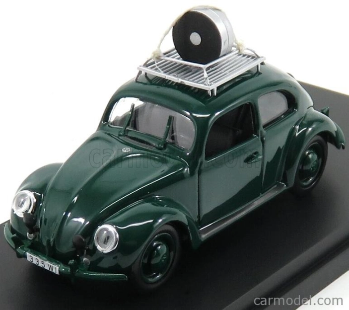 Rio-models Volkswagen Beetle Maggiolino Wiesbaden Police Speed Control 1957 1:43 čierna