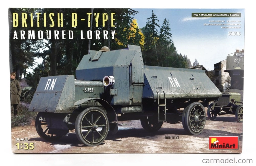 Miniart Truck British B-type Armoured Lorry Military 1916 1:35 /