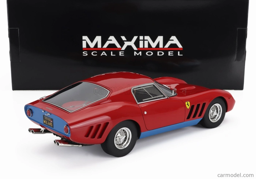 Maxima Ferrari 250 Gt Drogo Speciale #4769gt 1963 1:18 Červená Modrá