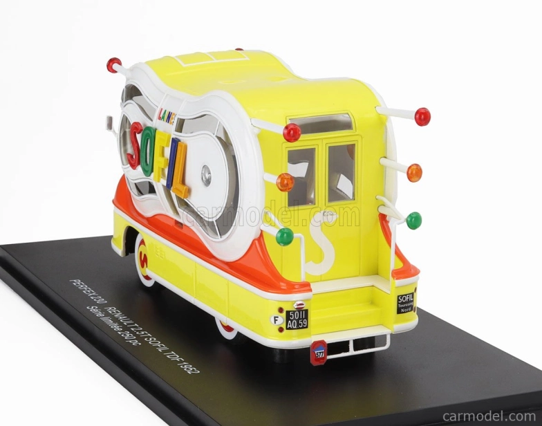 Perfex Renault Truck 2.5t Sofil Tdf 1952 1:43 Žlutá Červená