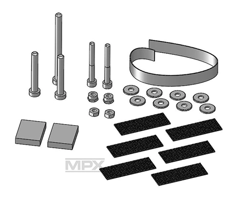 224412 Rockstar malý set s příslušenstvím