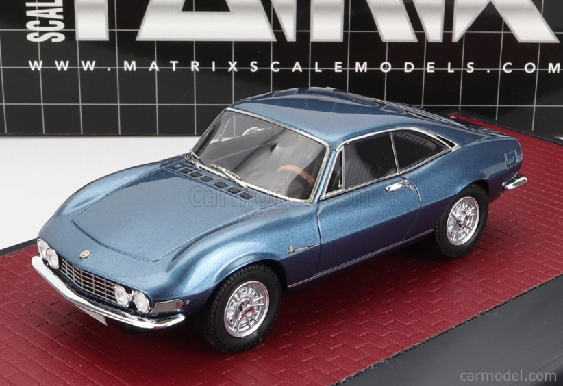 Modely v mierke Matrix Fiat Dino Pininfarina Berlinetta Speciale Prototype 1965 Ferrari Motor 1:43 Blue Met