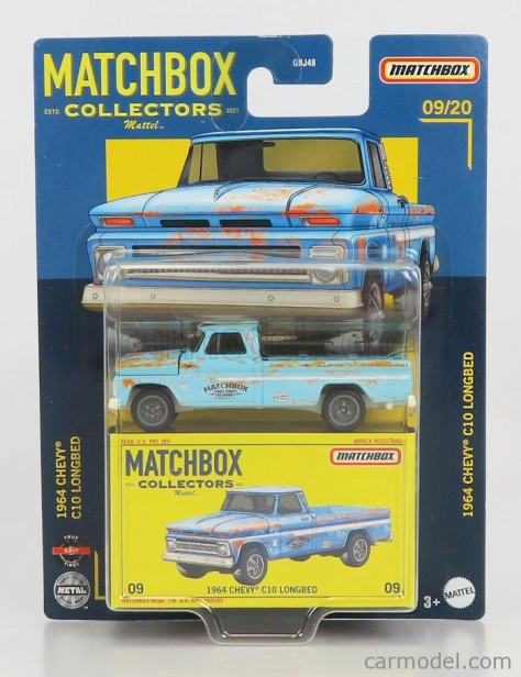Mattel hot wheels Chevrolet Set Assortment 8 kusov - 2x C-10 Pick-up - 2x Dodge Ram Pick-up - 2x Subaru Svx - 1x Ford Pick-up - 1x Corvette 1:64 Various