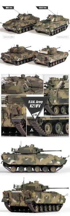 Model Kit military 13566 - R.O.K. Army K21 IFV (1:35)