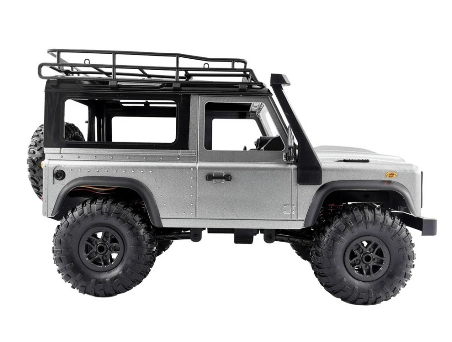 RC auto Land Rover Trail V2 1/12 RTR 4WD, strieborná + náhradná batéria