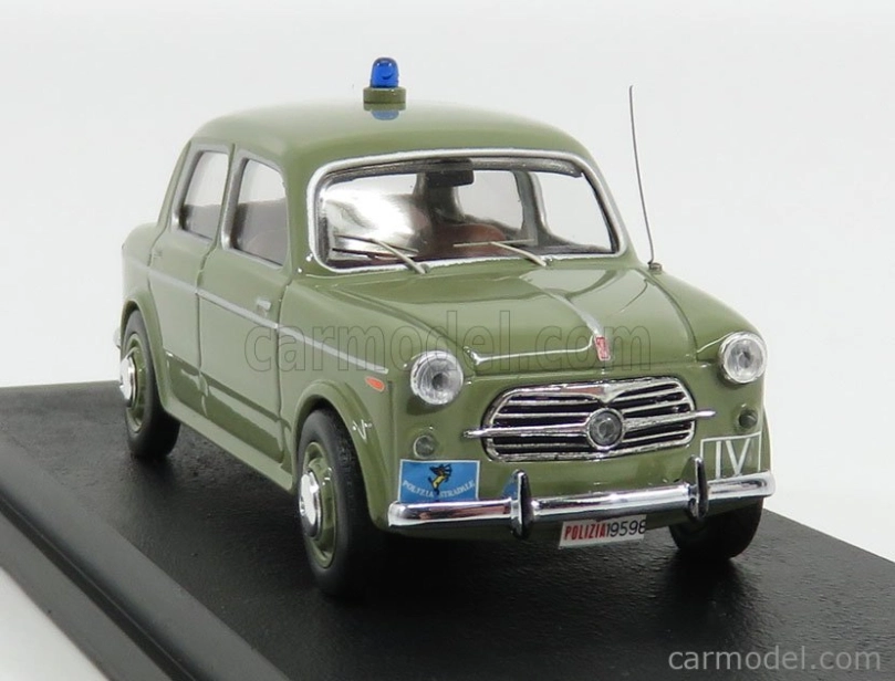 Rio-models Fiat 1100/103 Polizia 1954 1:43 Zelená