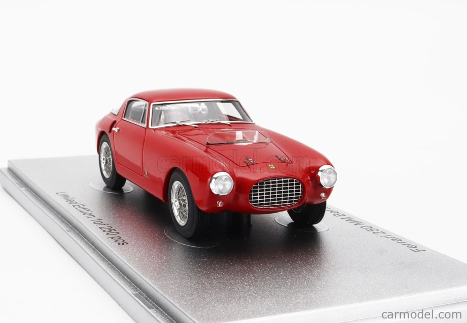 Kess-model Ferrari 250mm Sn0252mm Berlinetta Pininfarina 1953 1:43 Červená