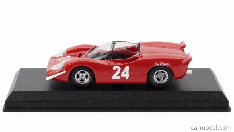 Best-model Fiat Abarth 2000s N 24 Paul Ricards 1968 Eris Tondelli 1:43 Red