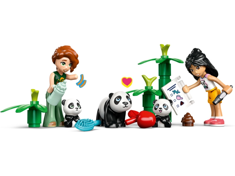 LEGO Friends - Starostlivosť o zvieratá v záchrannej stanici pre pandy