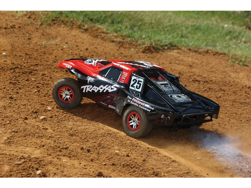 RC auto Traxxas Nitro Slayer 1:8 TQi RTR, modrá