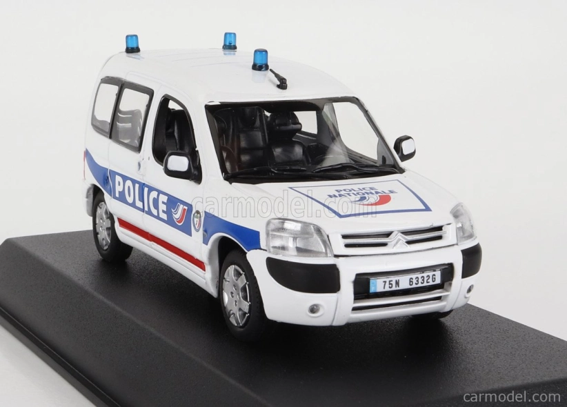 Norev Citroen Berlingo Police Nationale Brigade Fluviale 2004 1:43 Biela