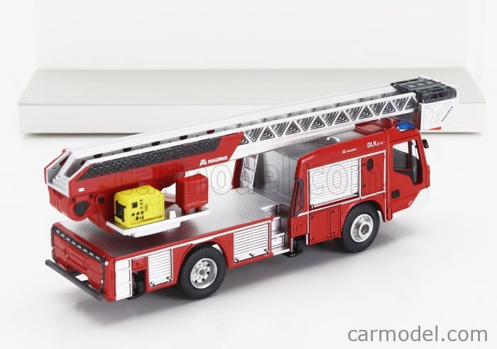 Premium classixxs Magirus Magirus M32l Scala Truck Scala Cestello Feuerwehr 2021 1:87 Červená strieborná