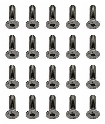 M3x10mm, imbus skrutky so zápustnou hlavou, 10 ks