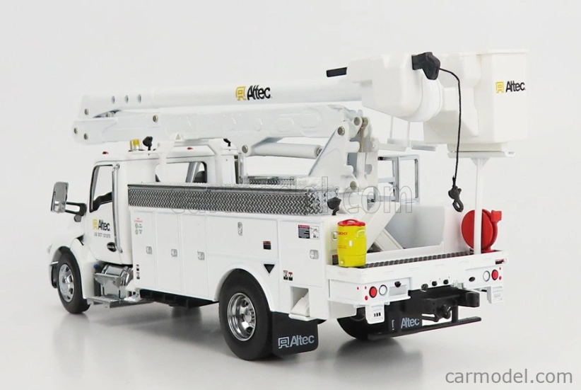 Dm-models Kenworth T380 Truck Altec Aa55 Gru Crane Elevator Con Piattaforma Cestello 2010 1:32 Bílá