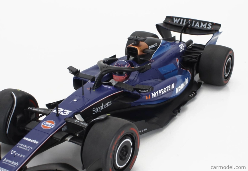 Solido Williams F1  Fw46 Team Williams Racing N 23 Suadi Arabia 2024 Alexander Albon 1:18 2 Tóny Modré