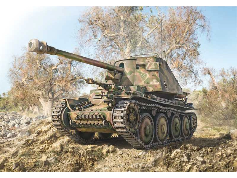 Italeri Marder III Ausf. H Sd. Kfz. 138 s posádkou (1:35)
