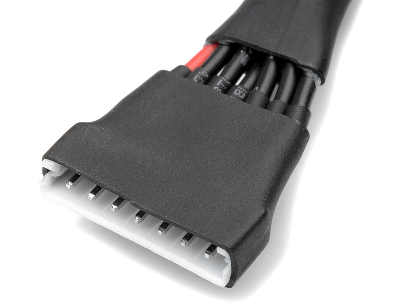 Konverzný kábel 6S-XH - 6S-EH 22AWG 10cm