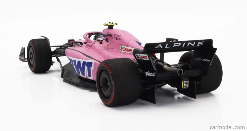 Minichamps Renault F1 A522 Team Alpine Bwt N 31 7th Bahrain Gp 2022 Esteban Ocon 1:18 Modrá Ružová