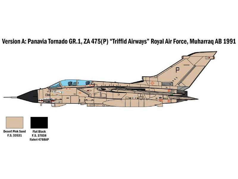 Italeri Panavia Tornado GR.1/IDS - Válka v Zálivu (1:48)