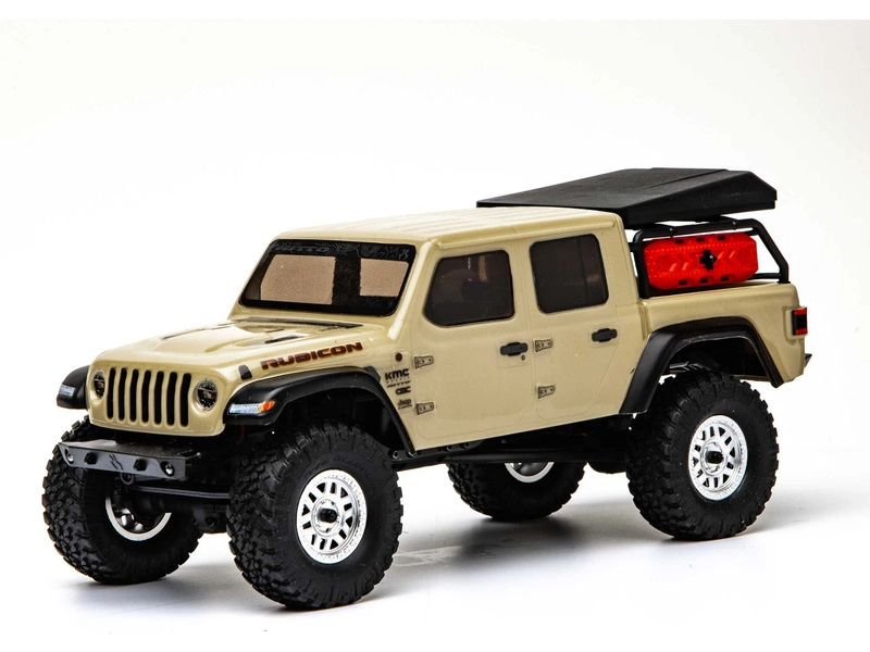 BAZAR – RC auto Axial SCX24 Jeep Gladiator 1:24 4WD RTR, krémová