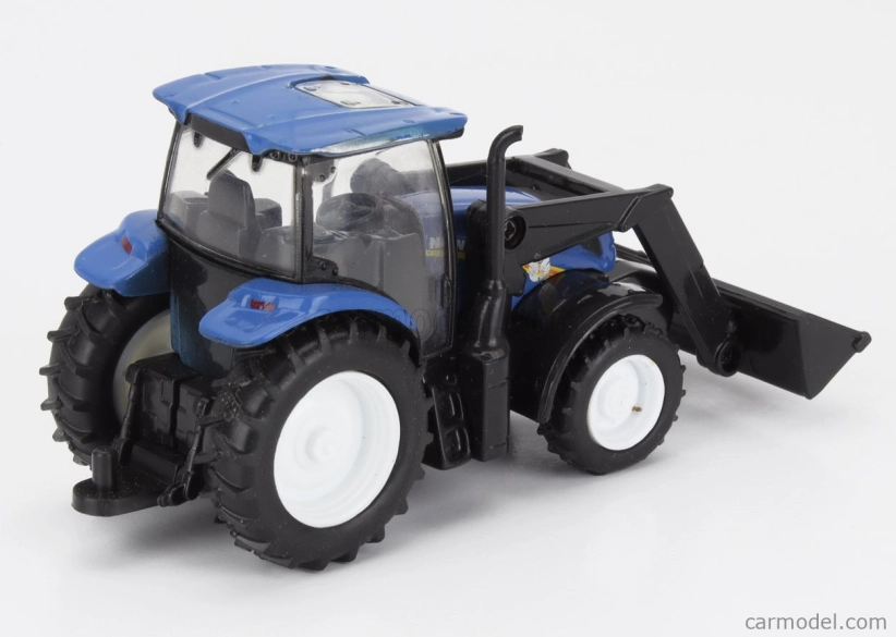 Newray Iveco fiat Daily Roll-off Pianale 2023 With New Holland T6.175 Tractor 1:36 Žlutá Modrá Černá