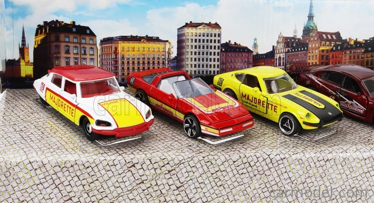 Majorette Alfa romeo Set Assortment 5 Cars Pieces - 60th Anniversary 1:64 Různé