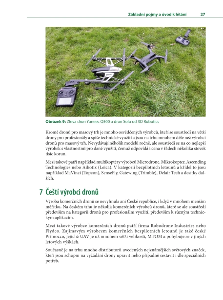 Kniha 222 tipů a triků pro drony