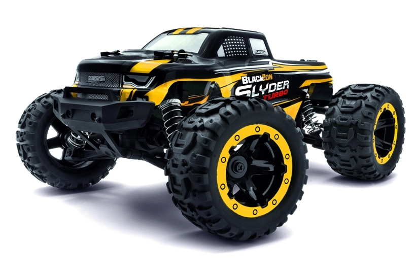 RC auto Slyder MT Turbo 1/16 4WD 2S Brushless, žltá