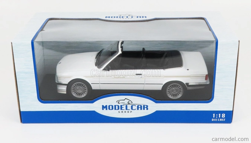 Mcg BMW 3-series (e30) Alpina C2 2.7 Cabriolet 1989 1:18 Bílá