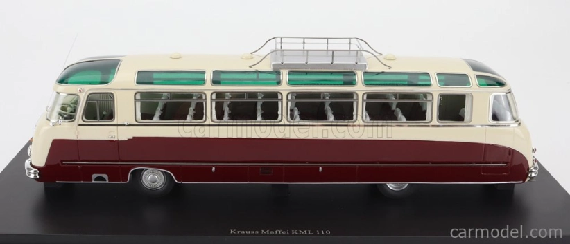 Autocult Kraus Maffei Autobus Kml 110 Germany 1959 1:43 Červená Ivory