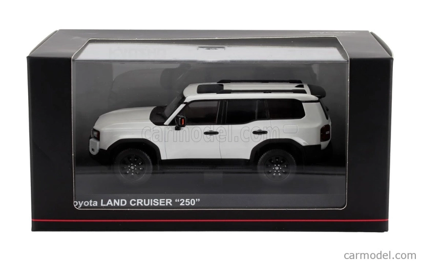 Kyosho Toyota Land Cruiser 250 Zx Rhd 2024 - disky 18" 1:43 White Pearl