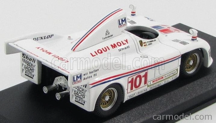 Best-model Porsche 908/4 N 101 Nurburgring 1979 Stommelen - Joest 1:43 Bílá