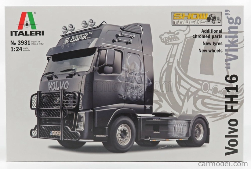 Italeri Volvo Fh16 Viking ťahač 2-osý 2003 1:24 /