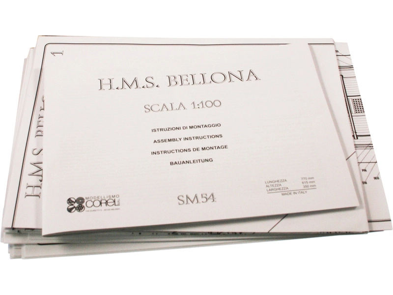 COREL H.M.S. Bellona 1760 1:100 kit
