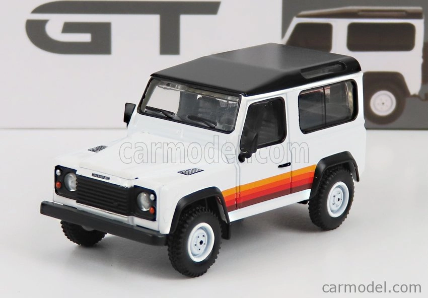 Truescale Land rover Defender 90 Wagon Lhd 1983 1:64 Bílá
