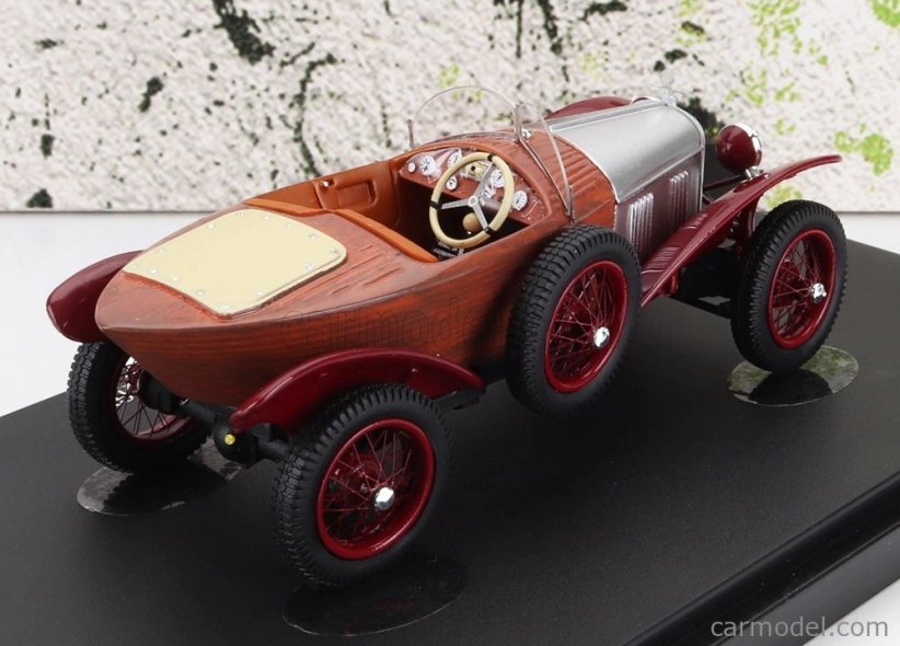 Autocult Amilcar Cgs 3 Skiff Francúzsko 1925 1:43 Strieborná červená