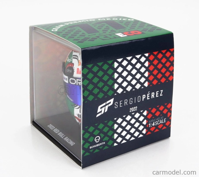 Mini helmet Schuberth helma F1 Red Bull Rb18 Oracle Red Bull Racing N 11 1:4