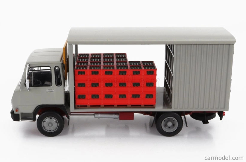 Edicola Berliet 560k Truck Trasporto Casse Acqua 2-assi 1974 1:43 Sivá