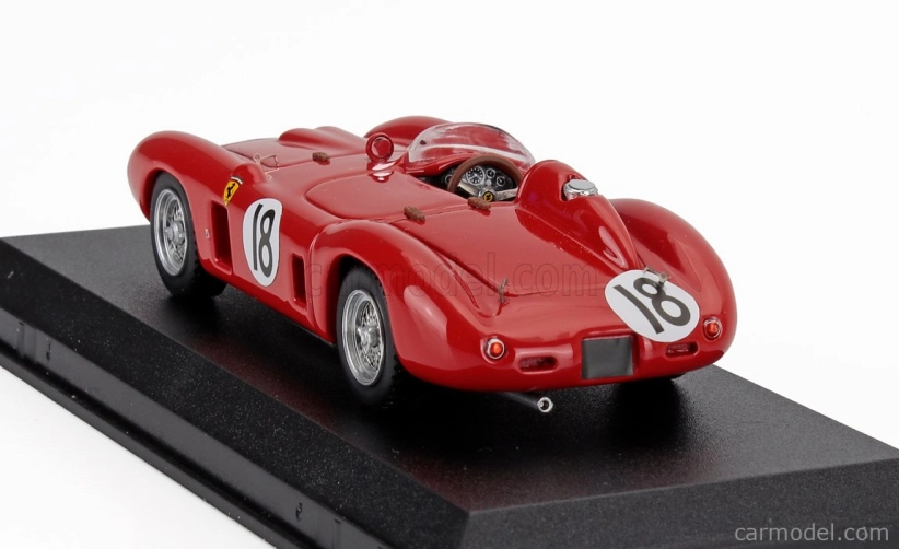 Art-model Ferrari 860 Monza Sn0602 N 18 2nd 12h Sebring 1956 Luigi Musso - Harry Schell 1:43 Red