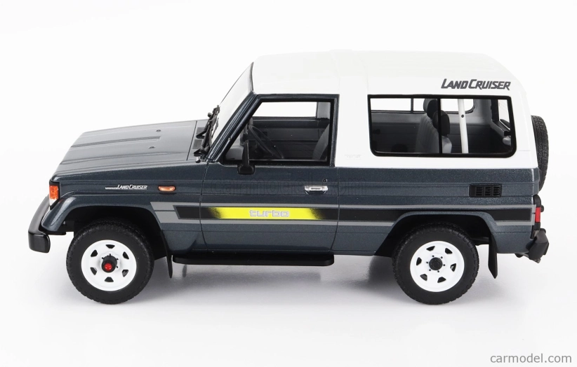 Otto-mobile Toyota Land Cruiser Lj73 1987 1:18 Sivá