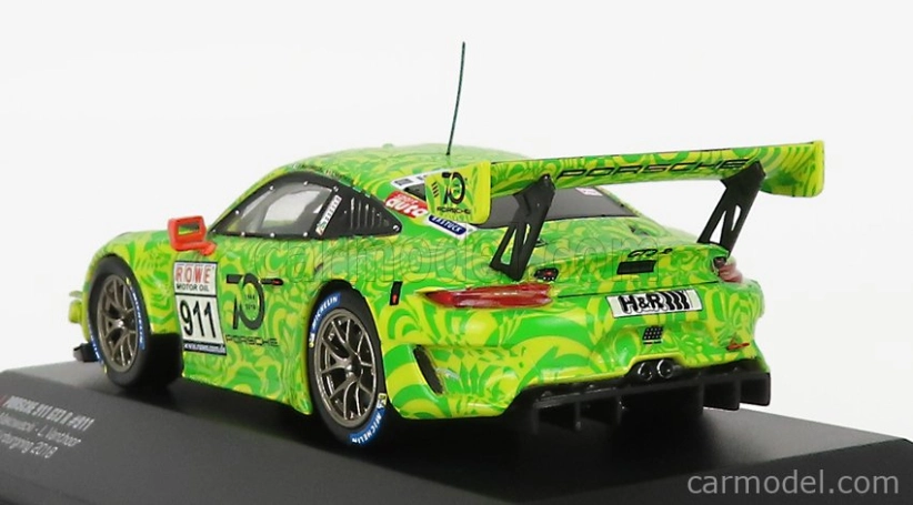 Ixo-models Porsche 911 991-2 Gt3 R Team Manthey Racing N 911 1:43, zelená